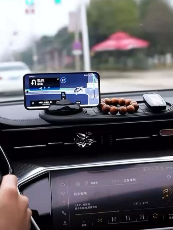 GripAuto360 – Suport  Care Rămâne Fix Oricât Ai Frâna